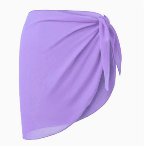 Paréo de plage imprimé floral hawaïen pour femme - Cache-maillot de bain pour adultes - Product Image 2