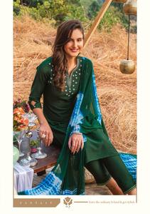 Vêtements de Festival dernière tendance en Viscose Pure main pantalon Kurti avec dupata achats en ligne depuis l'inde - Product Image 5