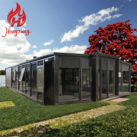 Maison conteneur moderne extensible en acier à vendre aux États-Unis – Appartement hôtelier préfabriqué 2 chambres certifié CE – TinyHotel portable