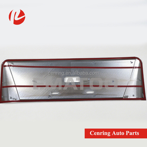 <span class=keywords><strong>Plaque</strong></span> <span class=keywords><strong>d</strong></span>'<span class=keywords><strong>immatriculation</strong></span> <span class=keywords><strong>magnétique</strong></span> en plastique pour Toyota Hiace 2019-2020, pièces neuves, chrome - Product Image 2