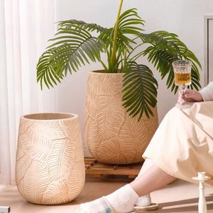 Wholesale Decorative Retro Indoor Large <b>Ceramic</b> Planters and Garden <b>Pots</b> for House - Product Image 5