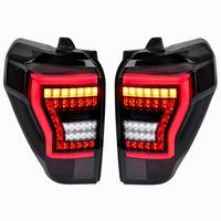 Feux arrière LED fumés modifiés pour Toyota 4Runner 2010-2023 avec clignotants séquentiels dynamiques