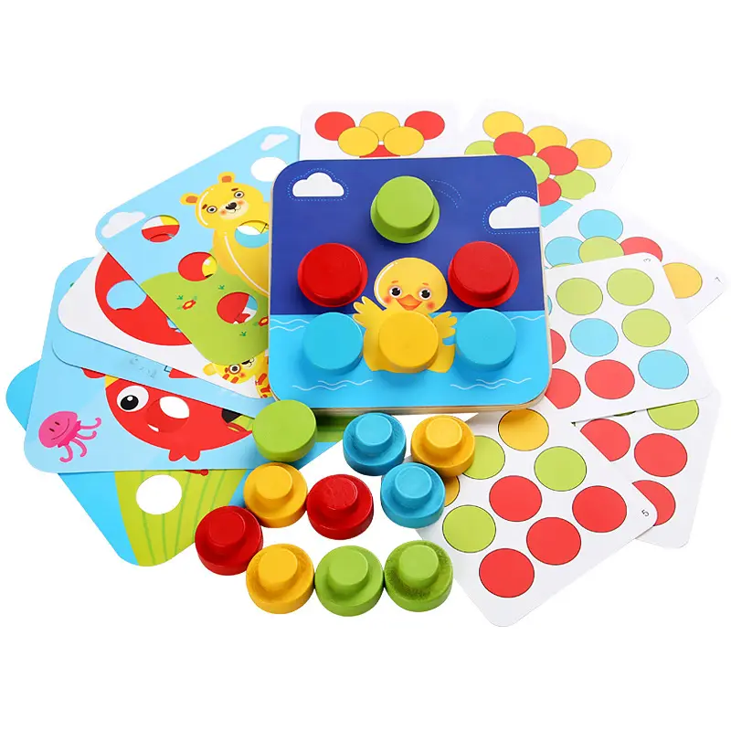 Aangepaste Baby Hout Puzzel Speelgoed Voor Peuters Ontwikkelen Jigsaw Educatieve Kinderen Speelgoed Voor Kinderen Spel Geschenken 3 Jaar