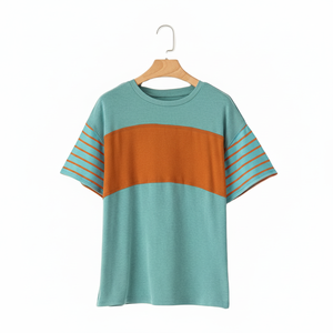 เสื้อยืดแขนสั้นของผู้ชายแห้งเร็วระบายอากาศดีใส่สบายผ้าฝ้ายธรรมดาปรับแต่งโลโก้ได้ตามต้องการขนาดบริการ OEM ODM - Product Image 1