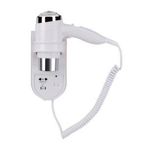 Sèche-cheveux électrique mural puissant de 1600 W pour hôtel, séchage rapide, faible bruit, en plastique ABS pour usage domestique - Product Image 4