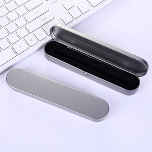 High Quality Flip-Top Tin Gift Box Metal Pen Tin Box Tin Tool Box with Sponge Insert Acne <b>Needles</b> Blackhead for School Office - Product Image 6