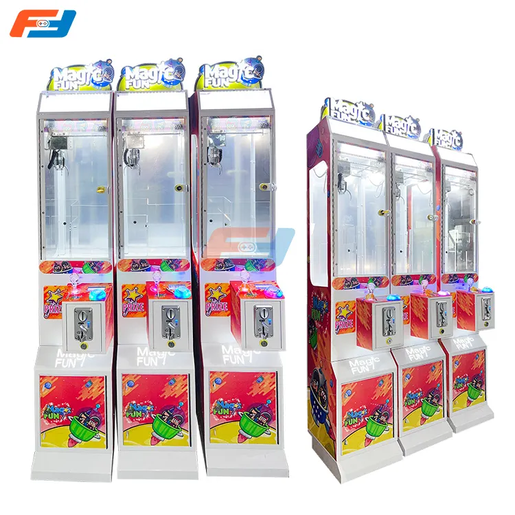 Small Plush Toy Claw Crane Machine MINI Claw Machine With Locker  3.5 Inch Bartop Gift Vending Machine