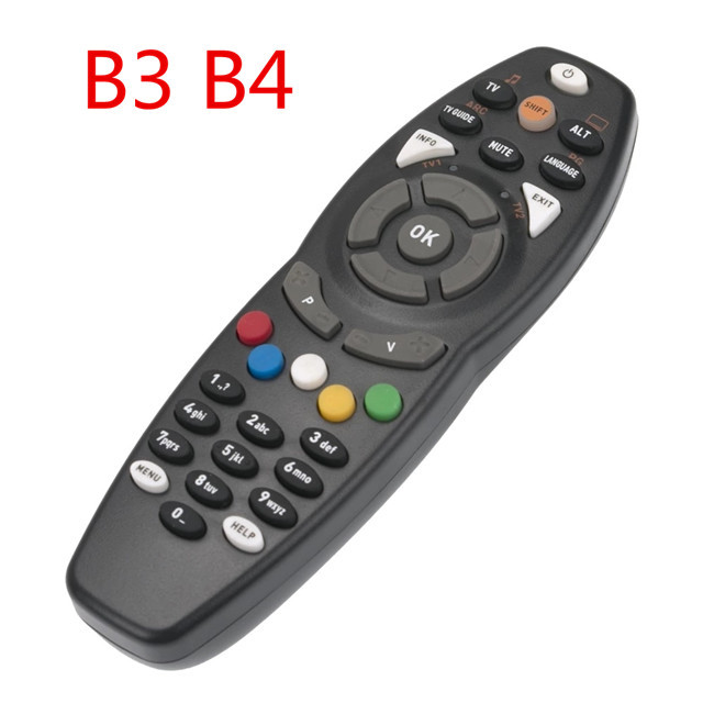 New Model Satellite Receiver Uniersal Remote Control Use for DSTV HD 1132 RCV B3 B4
