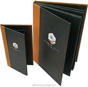 (Offerta calda) <span class=keywords><strong>Menu</strong></span> del ristorante digitale con copertina personalizzata in pelle - Product Image 1