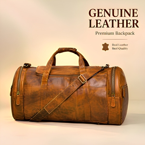 Bolsa de Viaje de Lujo para Hombre con Forro de Poliéster - Maleta Ligera, Resistente y Duradera para Viajes de Fin de Semana y al Gimnasio - Product Image 1