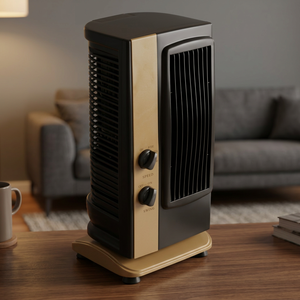 Ventilador de Torre Portátil de Plástico con Rotación de 180 Grados, Ventilador Eléctrico de Enfriamiento de Aire, Alcance de Aire de 3 Metros, 2100 M3/Hr, Uso Doméstico y Comercial - Product Image 2