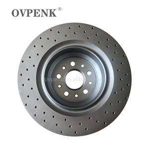 Disco de Freno Trasero Perforado Dacromet para <span class=keywords><strong>Maserati</strong></span> Ghibli Sq4 <span class=keywords><strong>Quattroporte</strong></span> <span class=keywords><strong>Gts</strong></span> <span class=keywords><strong>2014</strong></span> 2015 2016 OEM 670031597 67004008 670004018 - Product Image 3