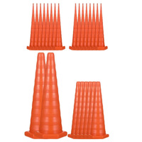 Bouchon en silicone conique multifonctionnel, grandes et moyennes tailles, pour l'entretien de l'huile hydraulique-Bouchon de tuyau en caoutchouc NBR industriel