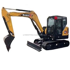 Miniexcavadora Sany SY60C Usada, Modelo 2023, Peso Operativo de 6 Toneladas, Capacidad de Cucharón de 0.28M, Buen Estado de Funcionamiento, Marca China - Product Image 1