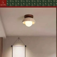 Plafonnier en travertin beige naturel GOLDKINGHallway, design plat, OEM ODM personnalisé, direct