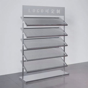 Présentoir Détachable en Métal pour Échantillons de <span class=keywords><strong>Carrelage</strong></span>, Idéal pour le Stockage en Showroom de Marbre, Pierre et Céramique - Product Image 4