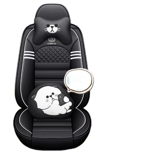 Seggiolino Auto pelle Copre Faux <span class=keywords><strong>Similpelle</strong></span> Veicolo Automobilistico Cuscino Della Copertura per Auto SUV Pick-up Sedan Universale Misura per 5 posti - Product Image 1
