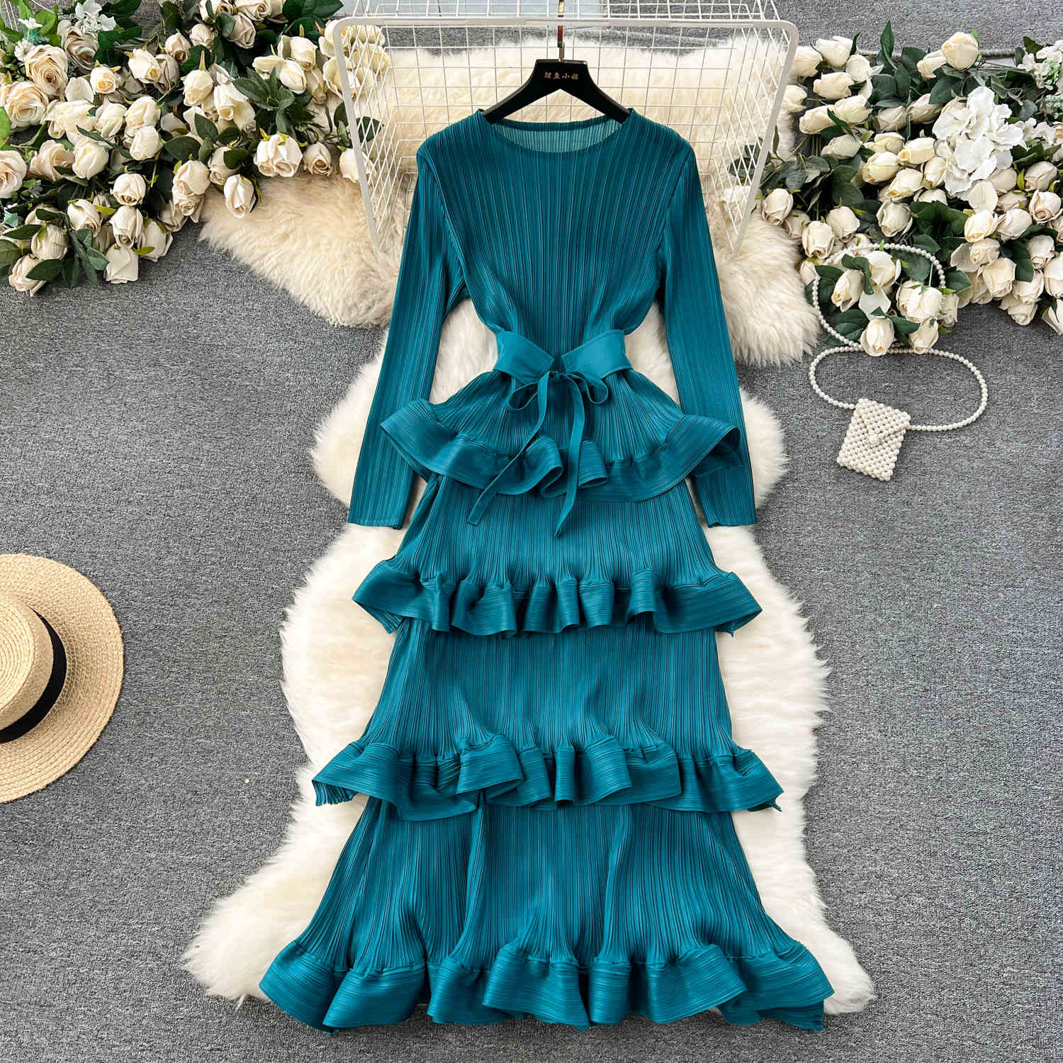 Peacock blue