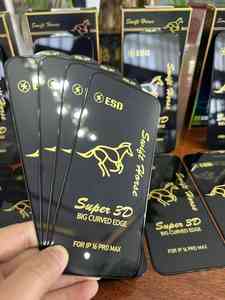 Protection d'écran en verre trempé (rapport qualité-prix) pour <span class=keywords><strong>iPhone</strong></span> 16 Pro/16 Plus/16 17 Pro Max, protections d'écran HD ESD 9H en verre trempé - Product Image 4