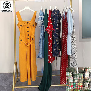 Estoque de Roupas Usadas de Qualidade: Vestido de Algodão Feminino, Macacão e Romper. Artigos de Vestuário para Ocasiões - Product Image 4