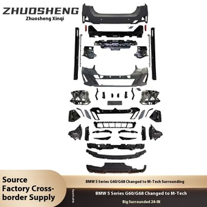 Pour <span class=keywords><strong>BMW</strong></span> Série 5 G60G68 Entourant Sports Grand MT Auto Kit Nouveau Pare-chocs Avant Arrière Assemblage Poutre Latérale Modifié pour Optimal - Product Image 6