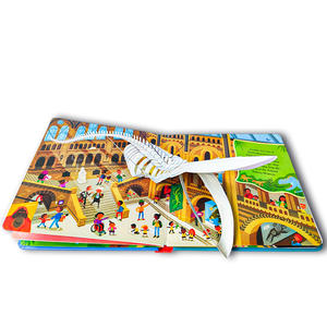 Service d'impression de livres interactifs pour enfants personnalisés en usine, livres en carton, livres <span class=keywords><strong>pop</strong></span>-<span class=keywords><strong>up</strong></span> en Chine pour enfants - Product Image 3