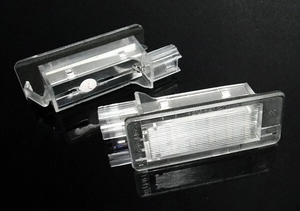 Nouvelle lumière de plaque d'immatriculation LED 8200013577 blanche DC 12V pour Espace/Laguna/Modus/Scenic/<span class=keywords><strong>Zoe</strong></span>/Duster - Product Image 3