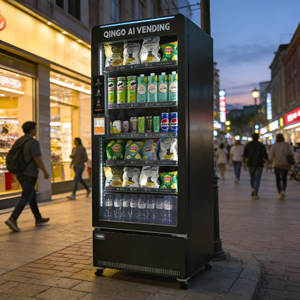 Unidad expendedora inteligente Qingo Mini con 99% de precisión, doble SIM, conexión estable para oficina, quiosco expendedor inteligente - Product Image 1