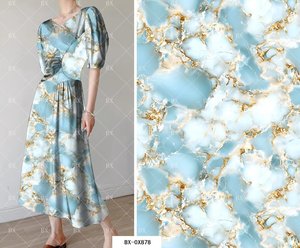 สั่งผลิตผ้าสแปนเด็กซ์สำหรับชุดเดรสผ้าสแปนเด็กซ์พิมพ์ลาย - Product Image 4