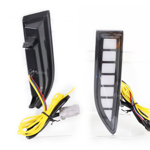 Feu clignotant jaune pour <span class=keywords><strong>Nissan</strong></span> x-trail 2021 <span class=keywords><strong>2022</strong></span>, 2 pièces, phare anti-brouillard - Product Image 5