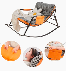 Chaise longue adulte chaise berçante maison décontracté chaise longue salon <span class=keywords><strong>Double</strong></span> confortable inclinable canapé chaise intérieur - Product Image 5