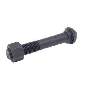 Cường độ cao Lớp 8 thép cày <span class=keywords><strong>Bolt</strong></span> đường sắt cá Neo hình bầu dục cổ hình elip đầu fishtail fishplate <span class=keywords><strong>Bolt</strong></span> cá kích thước 8.8 10.9 - Product Image 3