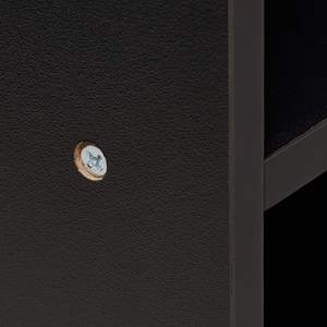 Kệ sách mô-đun 5 khối màu đen cho khối lưu trữ vải | hệ thống tổ chức tủ quần áo - Product Image 4