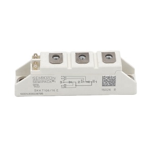 Bán Chạy SKKT106/16E 106A1600V Thyristor Mô-đun Silicon Kiểm Soát CHỈNH LƯU SCR Kiểm Soát Nhiệt Độ - Product Image 1