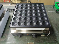 Machine électrique automatique de moule de fabricant de gaufre d'oeuf et de crêpe de Takoyaki nouvel état d'acier inoxydable