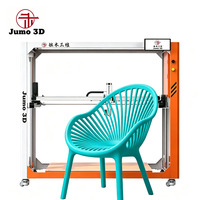 Imprimante 3D industrielle grand format JUMO 3D, volume d'impression 1000x1000x1000mm, détection de granulés/filament, nivellement automatique, plateau chauffant