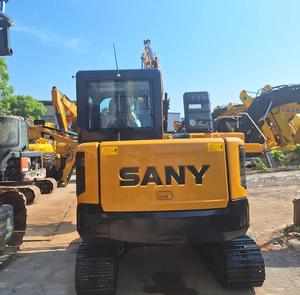 รถขุด SANY รุ่น SY55 SY55U มือสอง รถขุดขนาดเล็กแบบตีนตะขาบ สำหรับขาย - Product Image 2