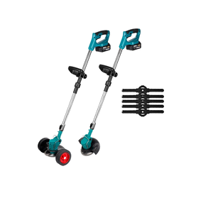 21V Rechargeable Lithium Battery Foldable Lawn <b>Mower</b> Small Multifunctional Weeder for Household Use Cross-Border DIY ODM-017 Hei - Product Image 6