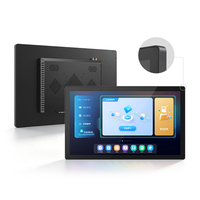 10.4 Inci 15.6 Inci 18.5 Inci Panel PC All in One Tanpa Kipas dengan Layar Sentuh Kapasitif, Monitor Sentuh Industri untuk Pemasangan di Dinding untuk Bengkel SOP