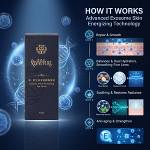 Sérum pour les yeux revitalisant avancé à base d'exosomes pour des applications anti-âge, beauté et bien-être - Product Image 2