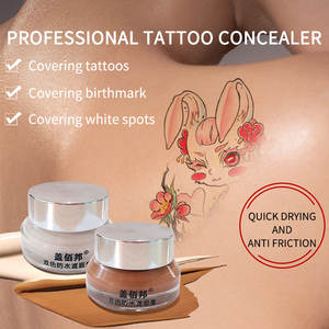 Crema per <span class=keywords><strong>la</strong></span> rimozione del Tatoo resistente al sudore per il correttore impermeabile a copertura completa per nascondere rapidamente tatuaggi/<span class=keywords><strong>voglia</strong></span> - Product Image 5