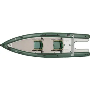 Kayak de pesca de punto de caída inflable directo de fábrica con motor eléctrico