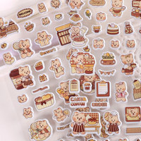 Autocollants en mousse 3D créatifs pour enfants, lapin mignon de dessin animé, panda, autocollants décoratifs pour scrapbooking, planificateur DIY