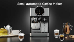 Smart Household Automatic Espresso <strong>Coffee</strong> <strong>Maker</strong> 220V <strong>with</strong> Electric Milk Frother 3 in 1 Instant <strong>Coffee</strong> Machine - Product Image 5