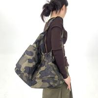 Nouveau sac à bandoulière rétro camouflage multi-poches, sac bandoulière personnalisé pour fille branchée