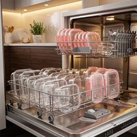 Glazen voedselcontainers met deksels, lekvrij, luchtdicht, glazen maaltijdvoorbereidingscontainers voor lunch, restjes, vaatwasserbestendig