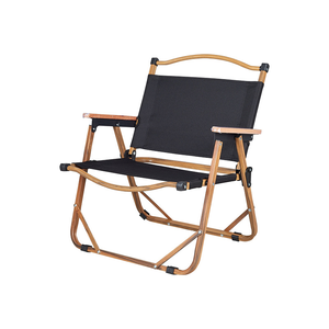 Chaise de pique-nique d'extérieur légère et portable en aluminium pliable, chaise Kermit pour le camping et les loisirs - Product Image 1