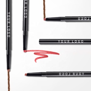 Cosmétiques maquillage rose brun Vegan crème crayon à lèvres, étiquette privé<span class=keywords><strong>e</strong></span> imperméable vitamine <span class=keywords><strong>E</strong></span> personnalisé Vegan rétractable crayon à lèvres - Product Image 1