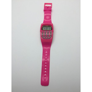 Electronic Watch With Calculator Function Unisex Kids Toy Watch ABS Material Blue Color - Product Image 3