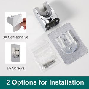 <span class=keywords><strong>Support</strong></span> de pomme de <span class=keywords><strong>douche</strong></span> mural réglable, <span class=keywords><strong>sans</strong></span> perçage, adhésif puissant, étanche, pour camping-car, salle de bain pour enfants - Product Image 3